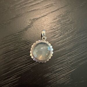 Sterling Silver Moonstone Pendant